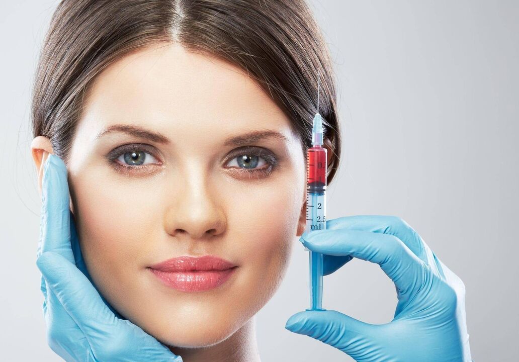 plasma syringe for facial rejuvenation