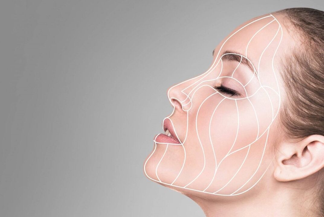 facial rejuvenation massage lines