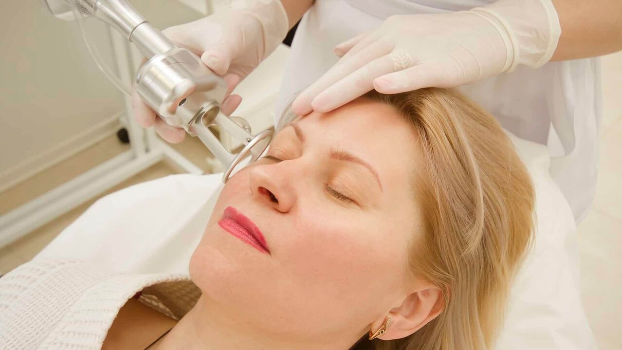 Laser treatment for facial rejuvenation