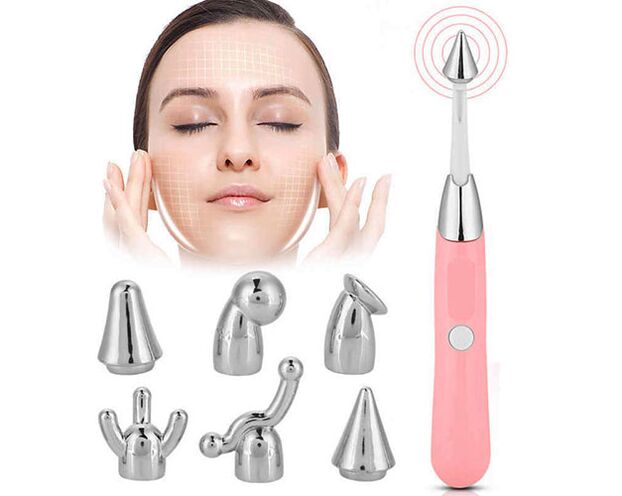 A good anti-wrinkle facial massager has many accompanying accessories